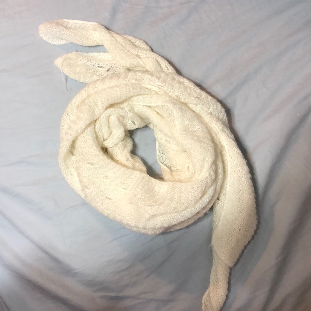 White scarf